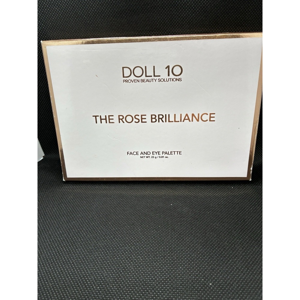 Doll 10 Rose Brilliance Face & Eye Palette New In Box